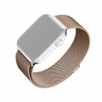 FIXED Mesh Strap Sieťovaný nerezový remienok pre Apple Watch 38 amp; 40 amp; 41mm ružovo-zlatá (FIXMEST-436-RG)