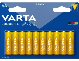 Varta Longlife AA / Batéria / 1.5V / alkalická / 10 ks (4008496067633)