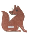 AnimALL Hračka Líška natural koža podložená plsťou 20x15 cm (110320)