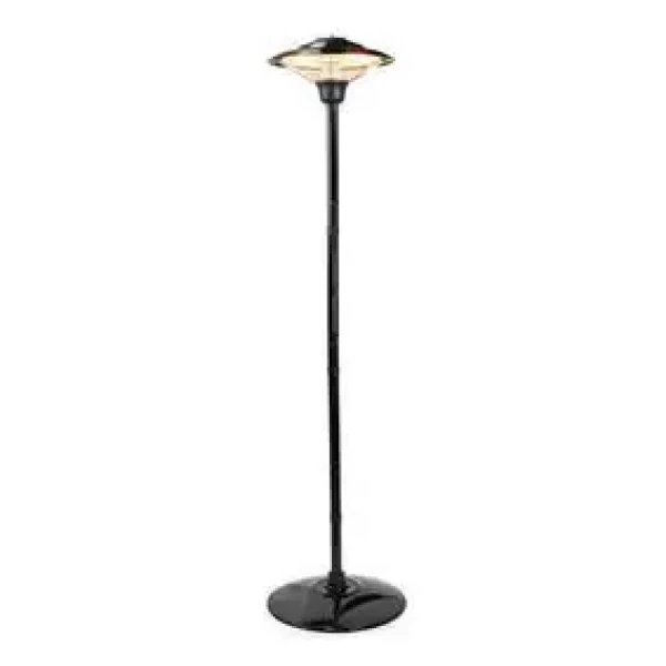 Nedis Ohrievač terasy čierna/ 1500 W / 1 Nastavenie Teploty / Ochrana proti prevráteniu / IP34 (HTPA15EBK)