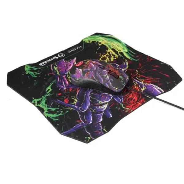 Marvo G932 farebná / herná myš / 4000 DPI / 6 tlačidiel / USB 2.0 / 1.7m / + podložka Marvo G20 (G932+G20)