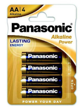 Panasonic Alkaline Power LR6APB/4BP AA 4ks/blister (83000201BAL)