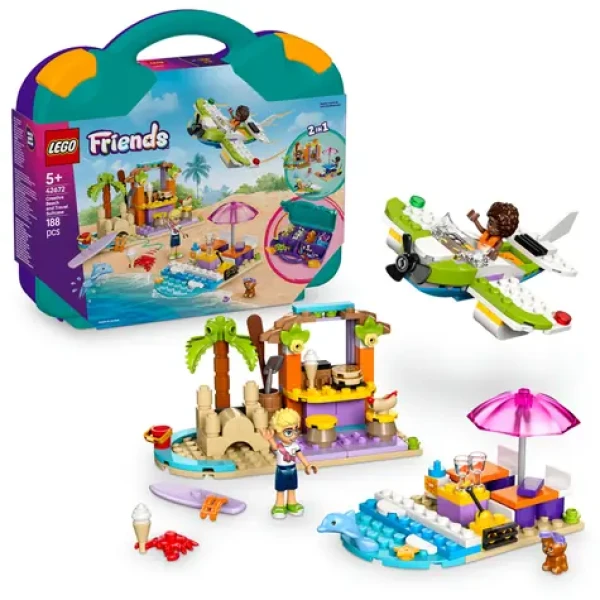 LEGO® Friends 42672 Kreatívny plážový a cestovný kufrík