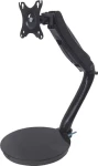 Manhattan Držiak na monitor stolný / Držiak na monitor / 13 "-27" / nosnosť 6 kg / náklon -90 ° až 90 ° / otočenie 180 ° (461429)