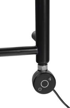 Bruckner - WICHER vykurovacia tyč s termostatom, 800 W, čierna mat 600.206.6