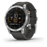 Garmin epix (gen2) Standard Edition strieborno-šedá / Chytré hodinky / GPS / 1.3 / mapy / BT / WiFi / NFC (010-02582-01)