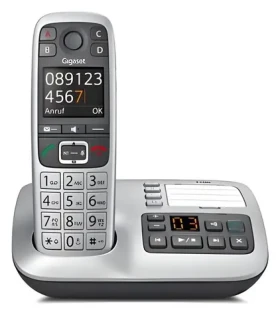 Gigaset E560A platinová / DECT bezdrôtový telefón (S30852-H2728-B101)
