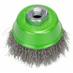 Bosch Accessories Wire cup brush, stainless 75 mm, 0,3 mm, 12500 U/ min, 14 2608622102 1 ks; 2608622102