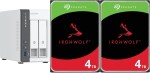 Qnap TS-216G + 2x Seagate IronWolf 4TB (ST4000VN006)