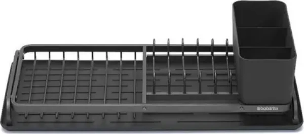 Brabantia Odkvapkávač na riad malý svetlo šedá / plast / 12.6 x 20 x 46.3 cm (117282)