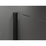 MEXEN/S - Velár sprchovací kút, posuvné dvere 130 x 90, dekor, čierna 871-130-090-31-70