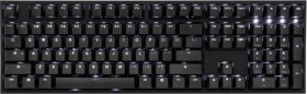 Ducky Ducky One 2 Backlit PBT Gaming Tastatur, MX-Brown, weiße LED - schwarz