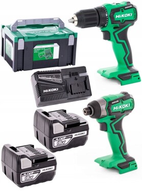Hikoki HIKOKI.SET 18V KC18DD WBZ (DV18DD + WH18DD) 2x5.0Ah HSC
