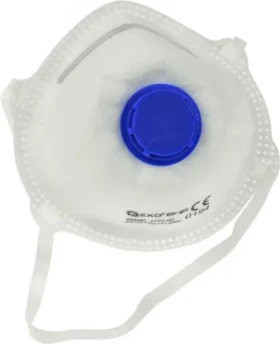 GEKO Respirátor FFP2 s výdychovým ventilom / 15 ks v balení