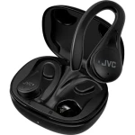 JVC HA-EC25TBU čierna / Bezdrôtové slúchadlá s mikrofónom / Bluetooth 5.1 / IPX5 / Nabíjacie púzdro