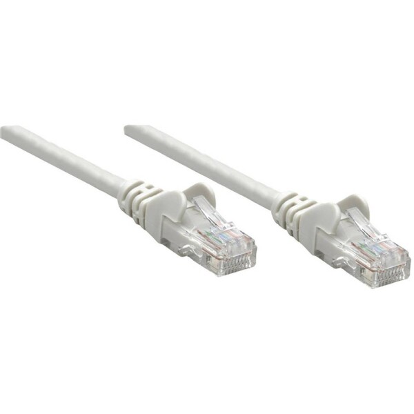 Intellinet 739849 RJ45 sieťové káble, prepojovacie káble CAT 6 S/FTP 1.50 m sivá fóliové tienenie, tienenie pletivom, bez halogénov 1 ks; 739849