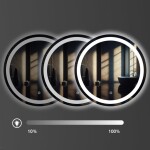 REA - Zrkadlo LED 80cm BAS HOM-05520