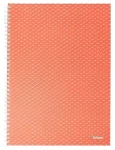 Esselte Colour'Breeze koralová / Blok / A4 / linajkový / 80 g/m2 (628483)