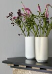 LYNGBY Porcelánová váza Vase White 20 cm