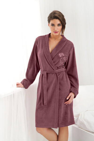 Dámsky župan FR-107 - DOROTA švestka M