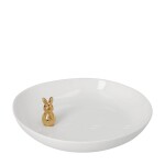 Räder Dekorativní porcelánová miska Golden Rabbit