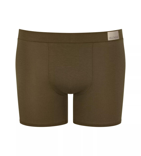 Pánske boxerky men GO Natural Short C2P - Sloggi tmavá kombinace hnědé (M004) 000L