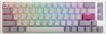 Ducky One 3 Mist Grey SF Gaming Tastatur, RGB LED - MX-Blue