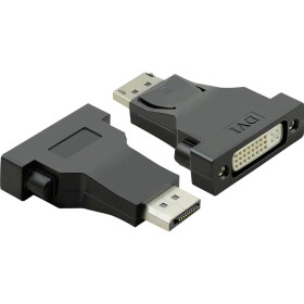 Value DisplayPort / DVI káblový adaptér Konektor DisplayPort, DVI-D 24+1pol. zásuvka 0.15 m čierna 12.99.3157 Kábel DisplayPort; 12.99.3157