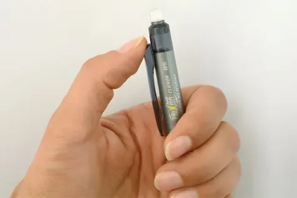 PILOT Frixion Clicker čierna / Roller / 0,5/0,25 mm / vymazateľný (BLRT-FR5-B)