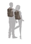 Batoh na notebook Enrico Benetti Rotterdam Notebook Backpack 13" Medium Taupe