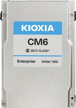 Kioxia KIOXIA CM6-V Series KCM61VUL800G 800 GB 3 DWPD 2,5" 63,5mm PCIe 4.0 NVMe U.3 SSD