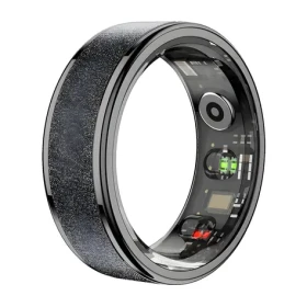 Colmi R10 veľ. 12 čierna / Šikovný prsteň / BT 5.0 / 5ATM / 21,6 mm (R10 Black 12)