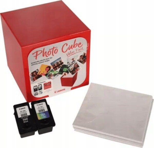 Canon Canon PG-560 / CL-561 Photo Cube Value Pack PP-201 13x13cm 40 sh.