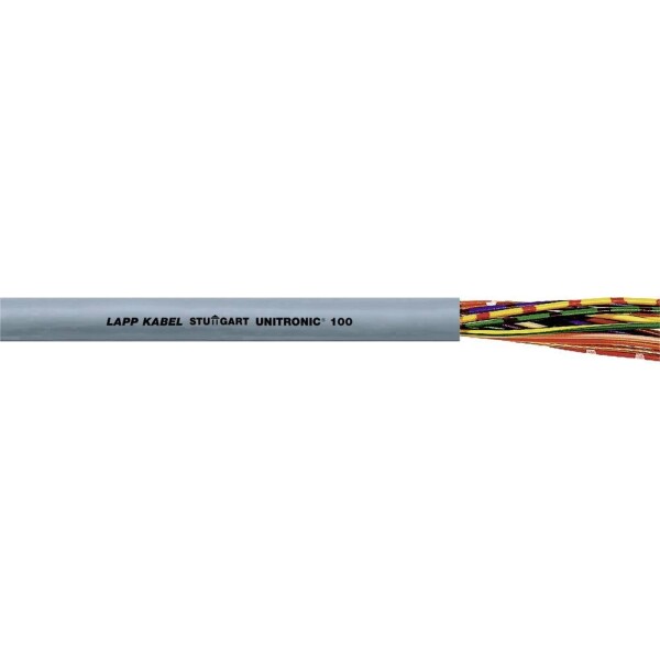 LAPP 28037/500 dátový kábel UNITRONIC® 100 27 x 0.25 mm² sivá 500 m; 28037/500