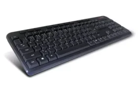 C-TECH KB-102M multimediálny slim / CZ/SK / USB / čierna (KB-102M-U-BL)
