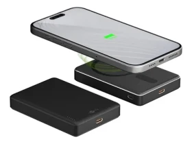 Goobay 70183 / Powerbanka / Magnetická / Bezdrôtové nabíjanie / 10 000 mAh (70183)
