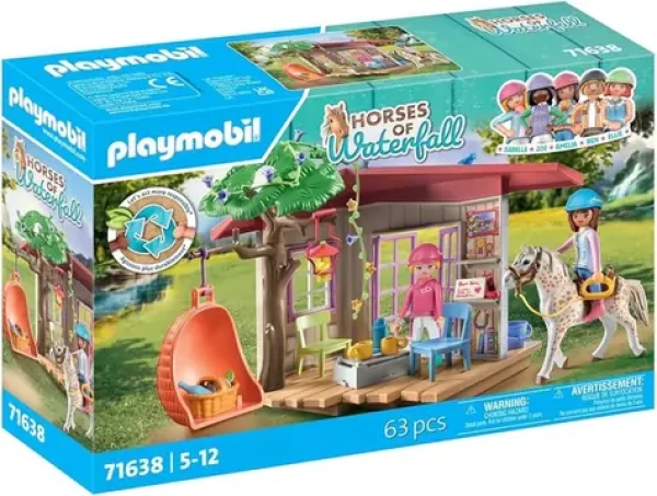 Playmobil® Horses of Waterfall 71638 Tajná klubovňa pre fanúšikov koní