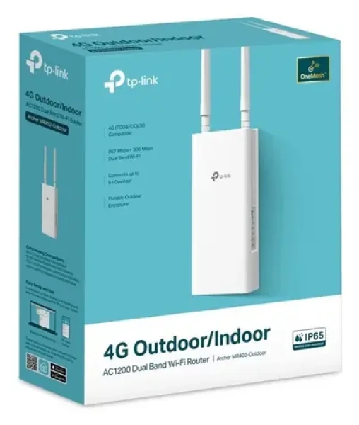 TP-LINK Archer MR402-Outdoor / Router / 4G LTE / AC1200 Dual-Band Wi-Fi / vonkajšie prevedenie (Archer MR402-Outdoor)