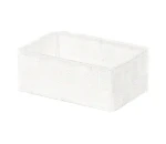 Compactor TEX - košík M biela / Úložný organizér do zásuvky / 18 x 12 x 7 cm (3370910069525)