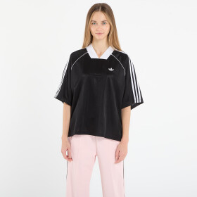Tričko adidas 3 Stripes Jaquard T-Shirt Black L