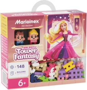 MARIOINEX Stavebnica Waffle Mini Princezná - Veža fantázie