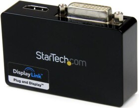 StarTech USB - HDMI - DVI Čierny (USB32HDDVII)