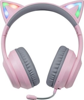 Foxxray Foxxray FXR-HAB-10 PK DazzleCat Low-rokovency Gaming Headset Wireless Grey/Pink