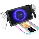 IPega P5P11 Charger Dock s RGB 2v1 pre Playstation Portal Remote Player a PS5 Ovládač biela (57983119470)