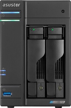 Asustor Lockerstor 2 (AS6602T) / 1x 2 TB HDD