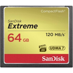 SanDisk Extreme® CF pamäťová karta 64 GB; SDCFXSB-064G-G46