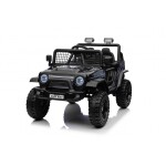 Mamido Mamido Elektrické autíčko OFF ROAD EXTREME 4x4 čierne 24V | 200W | 50 kg | EVA | LED | 2,4 Ghz | ECO koža