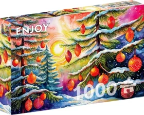 ENJOY Puzzle Vianočný východ slnka
