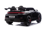 Mamido Mamido Elektrické autíčko Porsche 911 GT3 XXL | 24V14Ah | 12km/h | Nafukovacie kolesá | 2x320W | Pre 2 deti | Lakované čierne