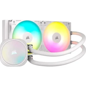 Corsair NAUTILUS ARGB biela / 2x 120mm / 34dB / 300-2100 RPM / 74.4CFM / Intel + AMD (CW-9060094-WW)